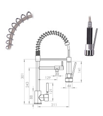 MONOMANDO PLUMBER BANGOR CROMO LAVAPLAT20BN5603000
