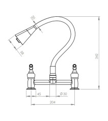 COMB PLUMBER LAVAPLATO HOUSTON FLEX DUO 20HO100340