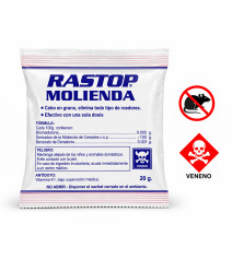 RATICIDA RASTOP MOLIENDA 20 GR