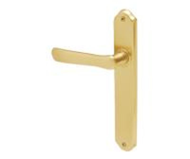 Manilla Scanavini Bronce Satinado Placa Cilindro C