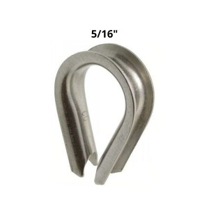 GUARDACABOS DE FIERRO 5/16"