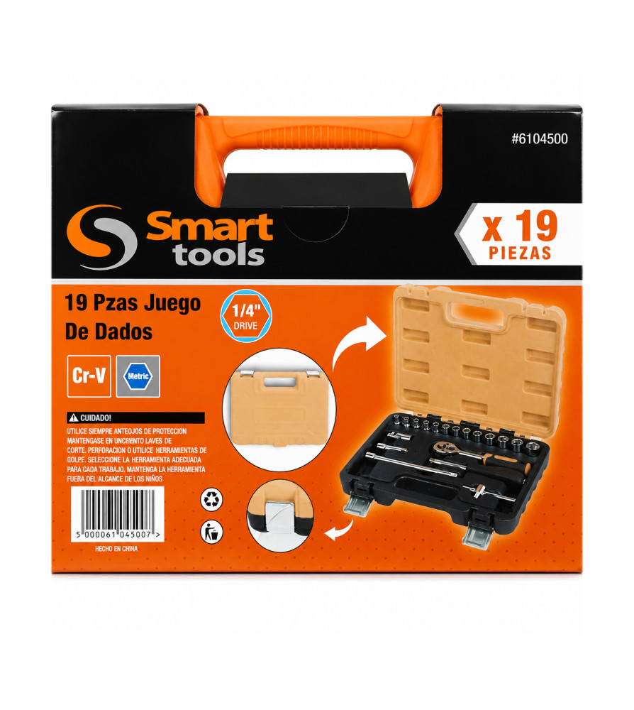 Chicharra Smartools 19 Pzs04a14 Mm 1/4 6104500