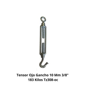 TENSOR OJO GANCHO 10 MM 3/8" 183 KILOS TZ308-OC