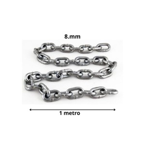CADENA GALVANIZADA 8 MM ESLABON LARGO