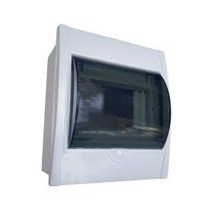 TABLERO ELECTRICO PVC EMBUTIDO 4 PUESTOS RIEL DI