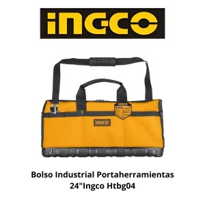 BOLSO INDUSTRIAL PORTAHERRAMIENTAS 24"INGCO HTBG04