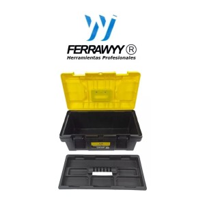 CAJA HERRAMIENTA UYUSTOOLS NEGRO/AMARILLO 19" CJH1