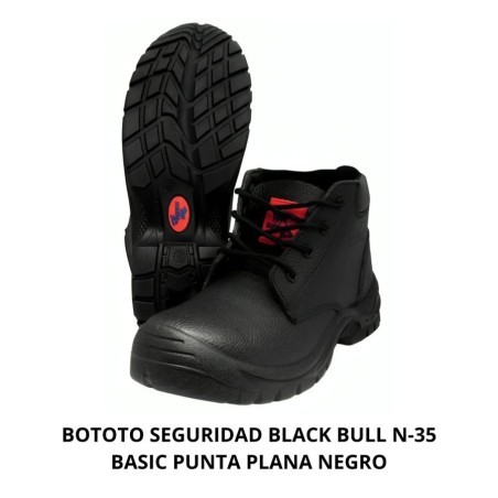 BOTOTO SEGURIDAD BLACK BULL N-35 BASIC PUNTA PLANA