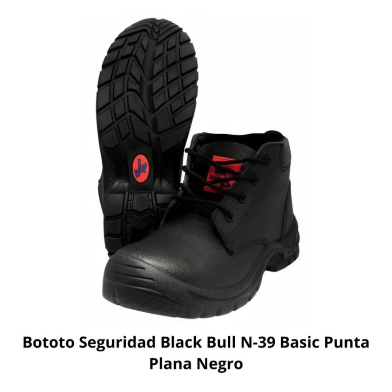 BOTOTO SEGURIDAD BLACK BULL N-39 BASIC PUNTA PLANA
