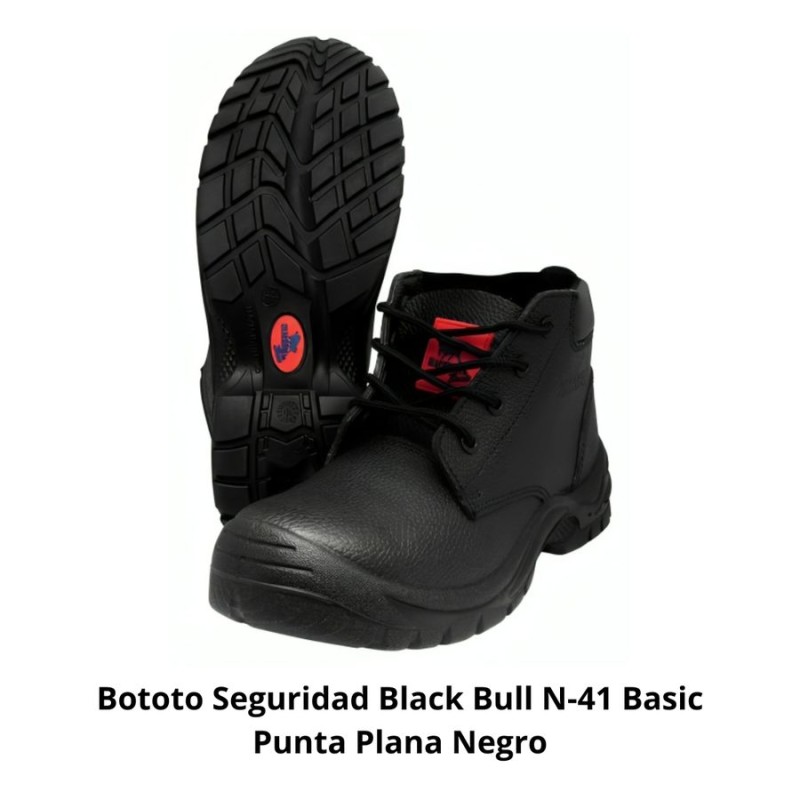 BOTOTO SEGURIDAD BLACK BULL N-41 BASIC PUNTA PLANA