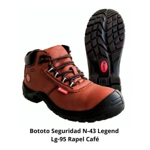 BOTOTO SEGURIDAD N-43 LEGEND LG-95 RAPEL CAFE