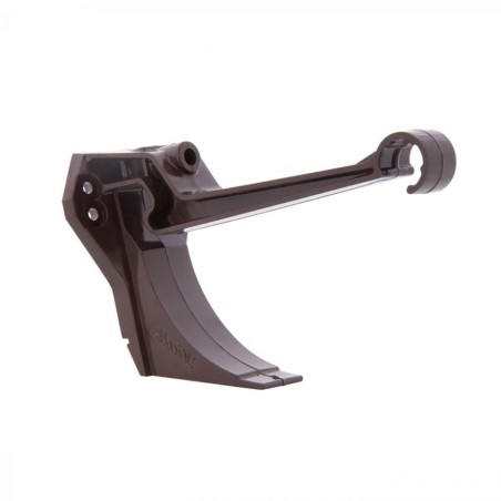 GANCHO FIJACION INVISIBLE PVC CAFE 64034