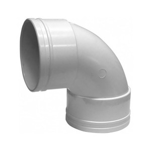 CODO BAJADA AGUA LLUVIA BLANCO 75 MM X 90 HH 64015