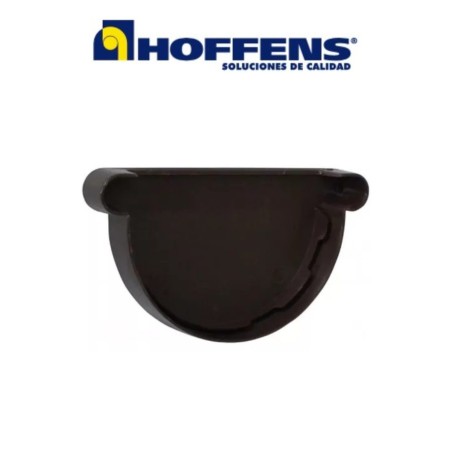 TAPA CANAL PVC AGUA LLUVIA CAFE UNIVERSAL 64024