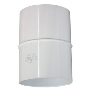 COPLA CANALETA BAJADA HOFFENS 75 MM BLANCA HH