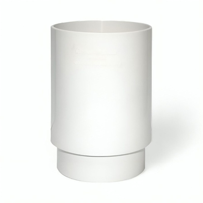 COPLA CANALETA BAJADA HOFFENS 80 MM BLANCO MH