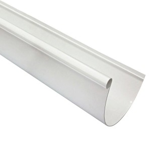 CANALETA PVC AGUA LLUVIA 4 MT BLANCA