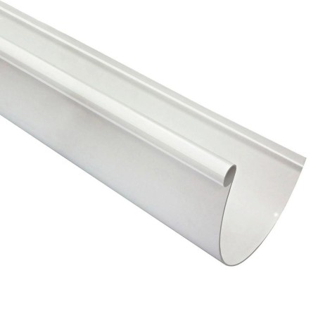 CANALETA PVC AGUA LLUVIA 4 MT BLANCA