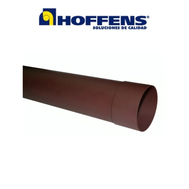 BAJADA PVC AGUA LLUVIA CAFE D 75 X 3,0 MT64035