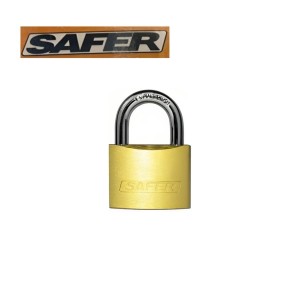 CANDADO SAFER FIERRO 25 MM 150C