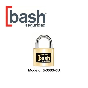 CANDADO BASH BRONCE FORJADO 30MM