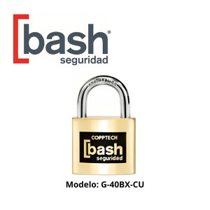 CANDADO BASH BRONCE FORJADO 40MM