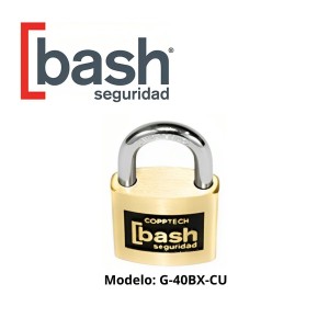 CANDADO BASH BRONCE FORJADO 40MM