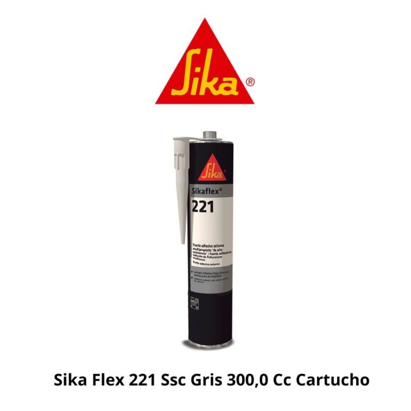 SIKA FLEX 221 SSC GRIS 300,0 CC CARTUCHO 2578881