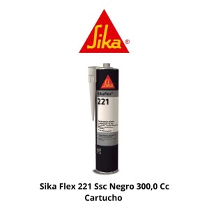 SIKA FLEX 221 SSC NEGRO 300,0 CC CARTUCHO 2579881