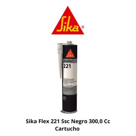 SIKA FLEX 221 SSC NEGRO 300,0 CC CARTUCHO 2579881