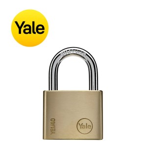 CANDADO YALE BRONCE ENDURECIDO YE1 40MM 126591