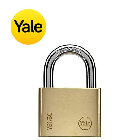CANDADO YALE BRONCE ENDURECIDO YE1 50MM 129401