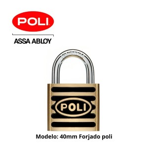 CANDADO POLI FORJADO 40 MM P340 131501