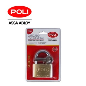 CANDADO POLI P160 BRONCE 60 MM 137241 ECO BLISTER