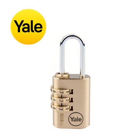 CANDADO YALE COMBINACION Y150 22 MM 126521