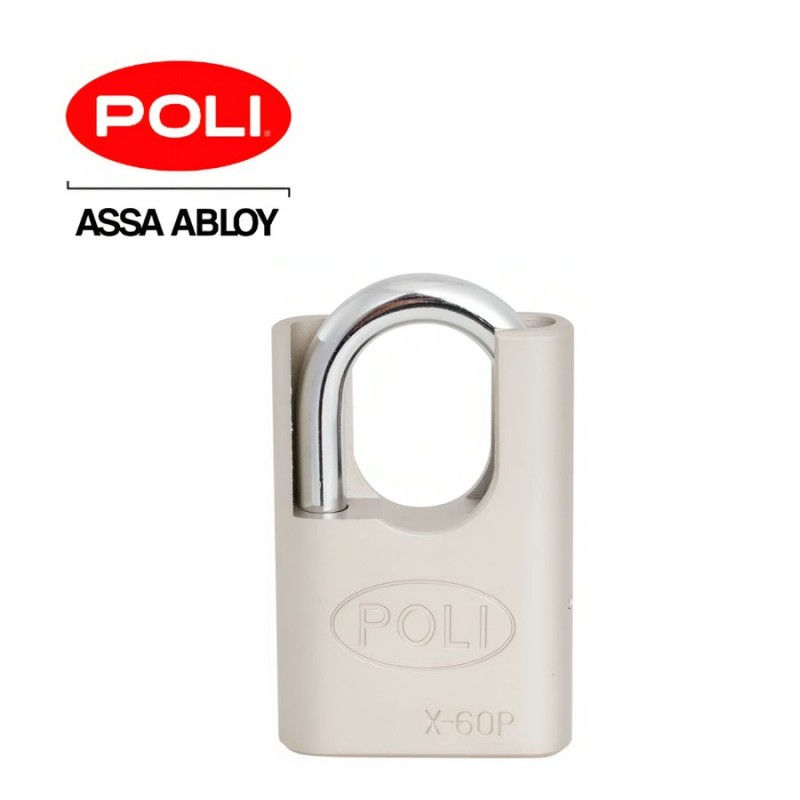 CANDADO POLI NIQUEL SATIN CON HOMBROS 60 MM 157251