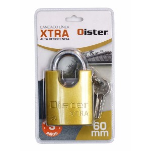 CANDADO OISTER LINEA XTRA ALTA RESISTENCIA 60 MM