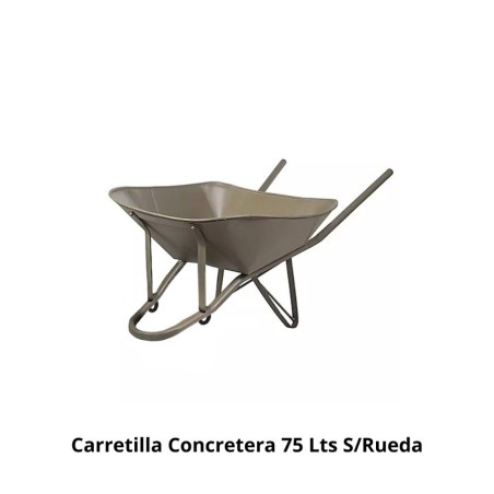 CARRETILLA CONCRETERA 75 LTS S/RUEDA