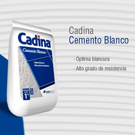 CEMENTO BLANCO 1,0 KG