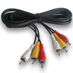 Cable Rca 3 Polos