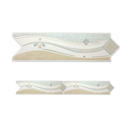 LISTEL 6 X 20 FLECHA AUREA BEIGE CORDILLERA