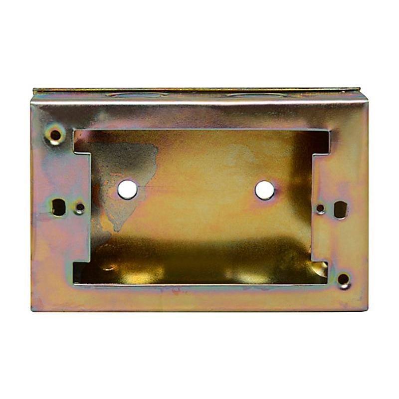 Caja Rectangular Schuki Metalica