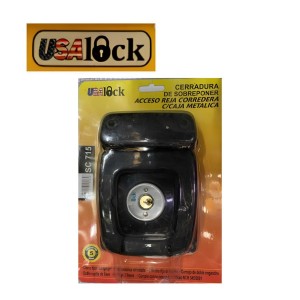 CERRADURA SC715 SOBREPONER 35 MM CON CAJA USALOCK