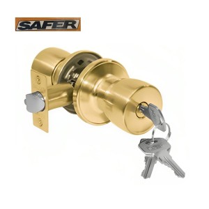 CERRADURA SAFER TUBULAR TULIPA BRONCE 002B DORMITO