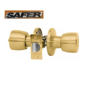 CERRADURA SAFER TUBULAR TULIPA BRONCE 003B BANO DO