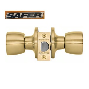 CERRADURA SAFER TUBULAR TULIPA BRONCE 004B LIBRE P
