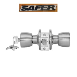 CERRADURA SAFER TUBULAR TULIPA INOXID 276B ACCESO