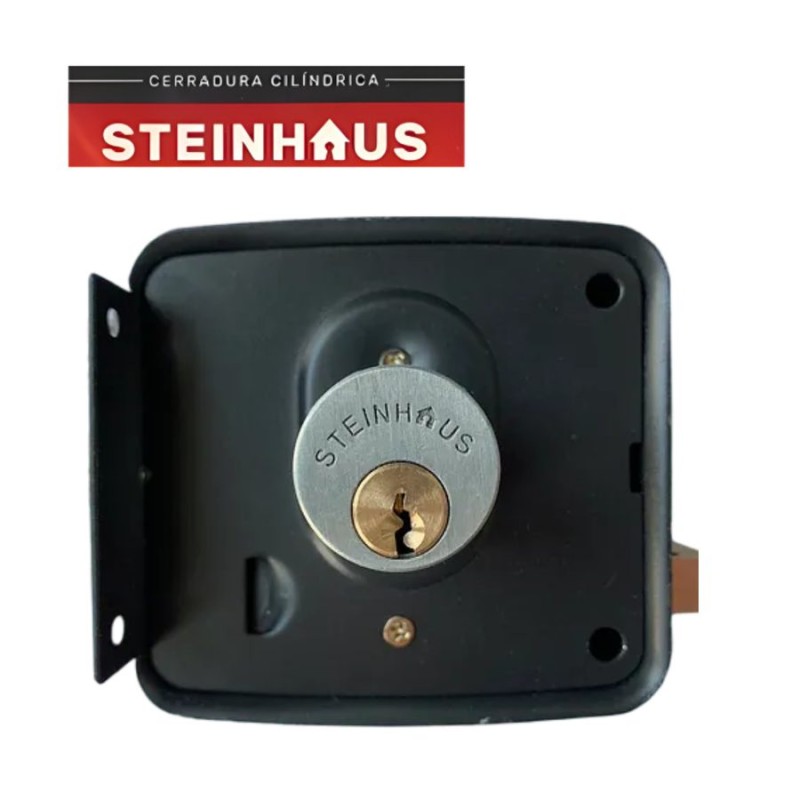 CERRADURA STEINHAUS SOBREPONER CILINDRO INCORPORAD