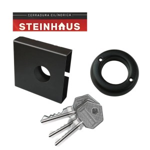 CERRADURA STEINHAUS SOBREPONER CILINDRO INCORPORAD