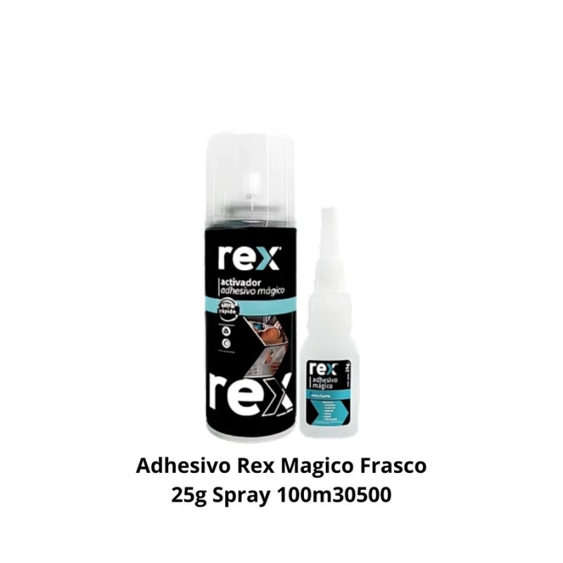 ADHESIVO REX MAGICO FRASCO 25G SPRAY 100M30500